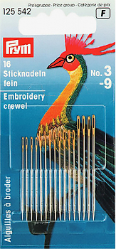 Иглы для ручного шитья Prym 125542